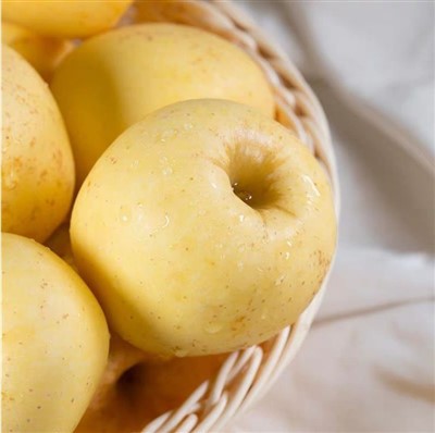 Hrskave žute jabuke